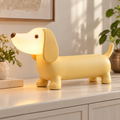 Yellow Dachshund Table Lamp
