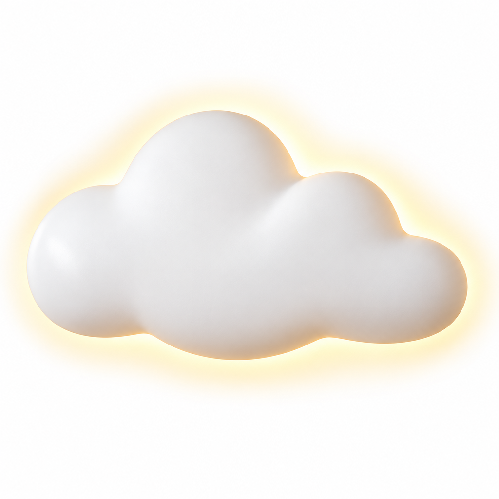 Cloud Halo Wall Sconce