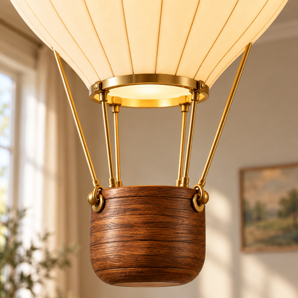 Hot Air Balloon Pendant Light